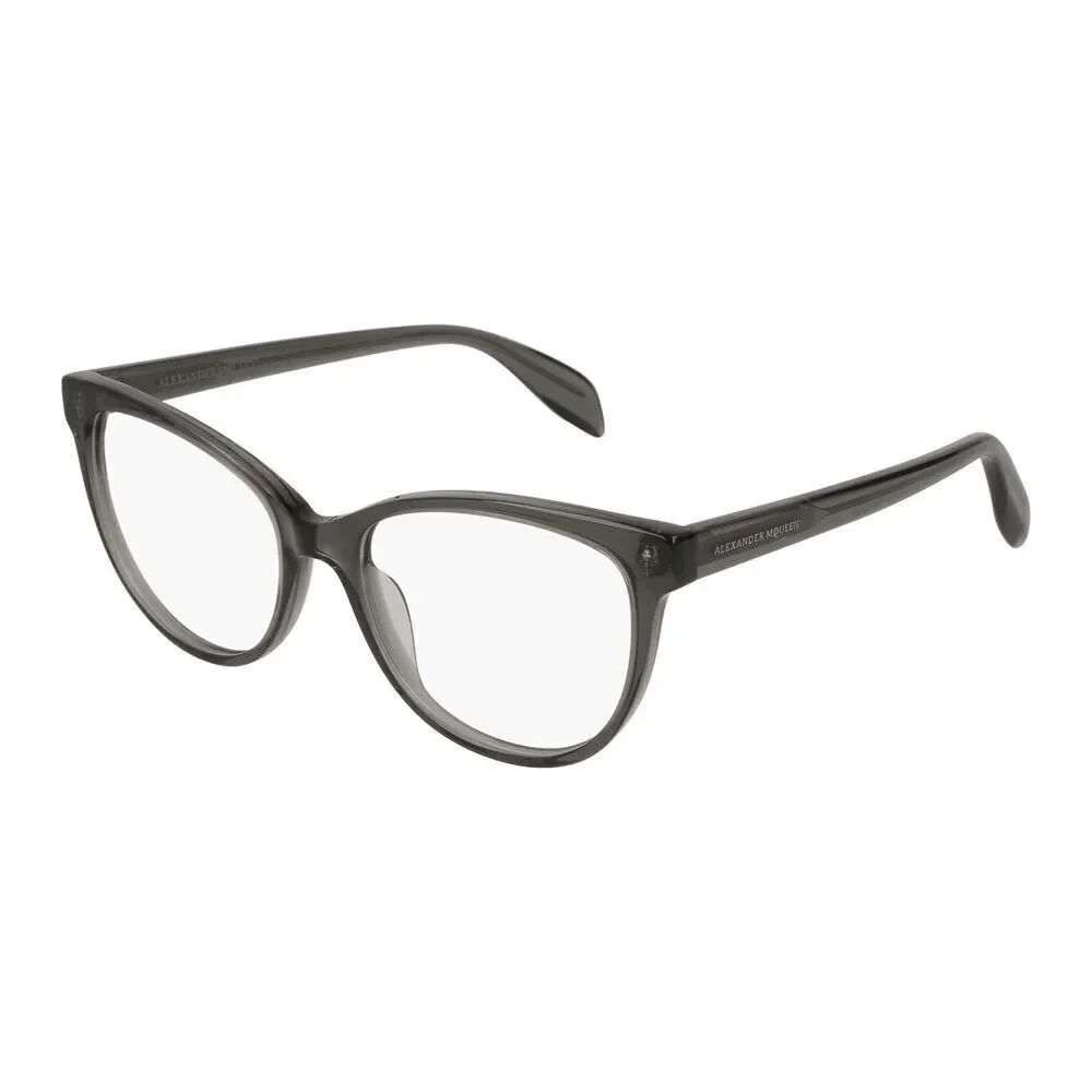 Alexander McQueen AM0114O-001 Eye Glass Frames in Grey